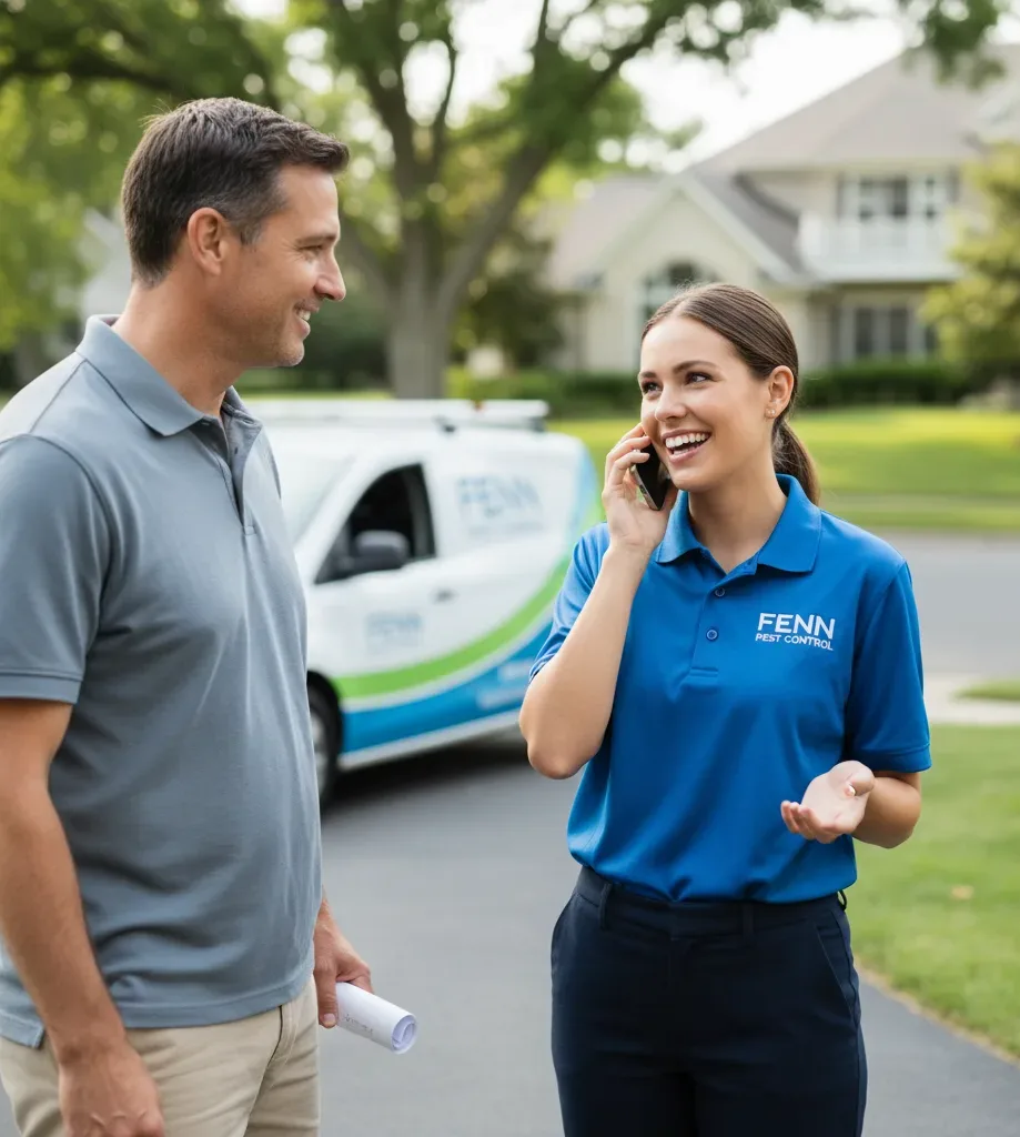 Fenn Pest Control customer support in Newfield